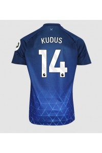 Fotbalové Dres West Ham United Mohammed Kudus #14 Třetí Oblečení 2023-24 Krátký Rukáv